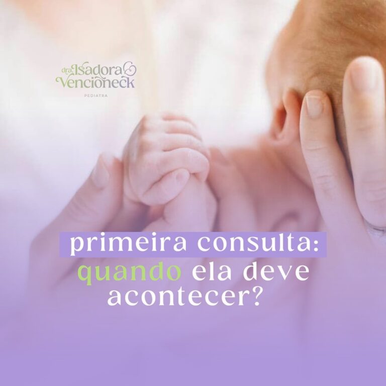 Primeira consulta: quando ela deve acontecer?